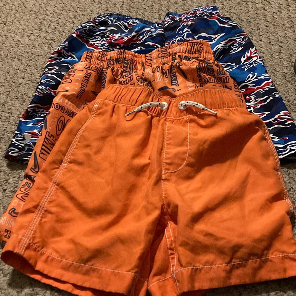 Lots of 3 swim trunks youth small